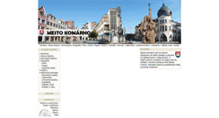 Desktop Screenshot of mestokomarno.com