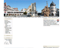 Tablet Screenshot of mestokomarno.com